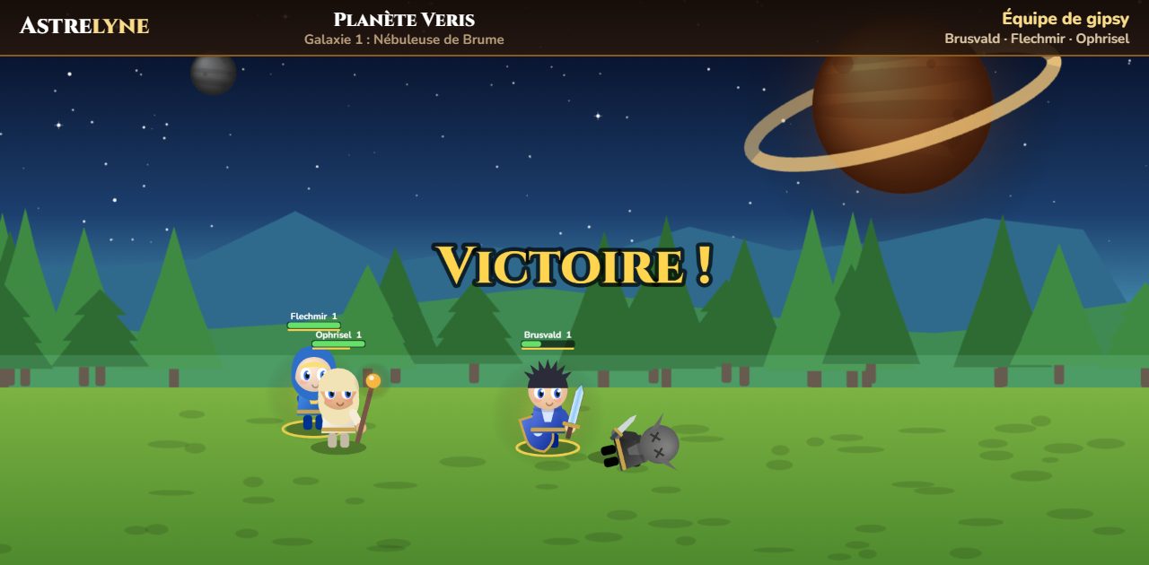 gipsy : victoire ★★★ sur la planète Veris