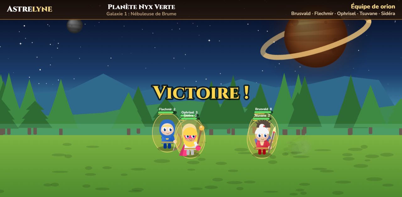 orion: ★★★ victory on planet Nyx Verte
