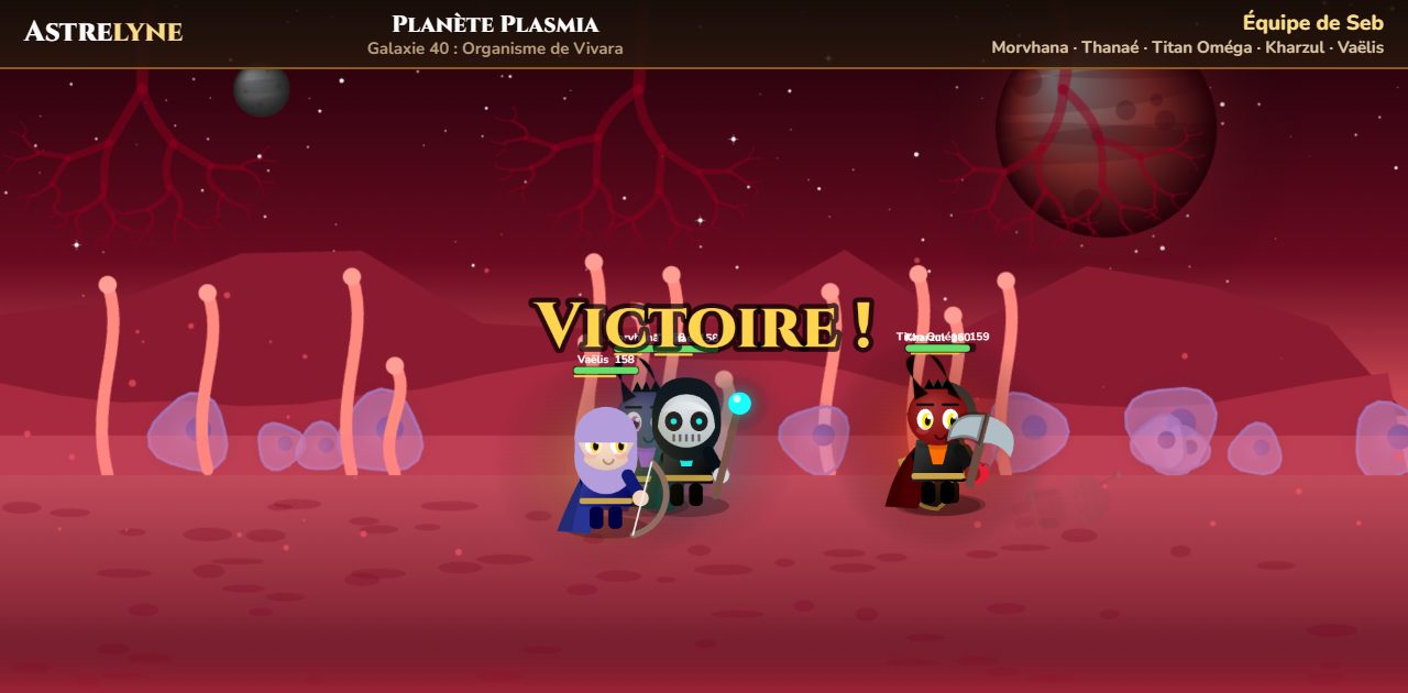 Seb: ★★★ victory on planet Plasmia