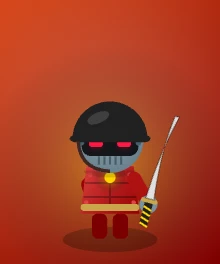 Mechanical Shogun, enemy in Astrelyne