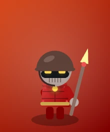 Soldat à ressort