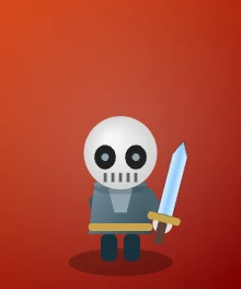 Skeleton, enemy in Astrelyne